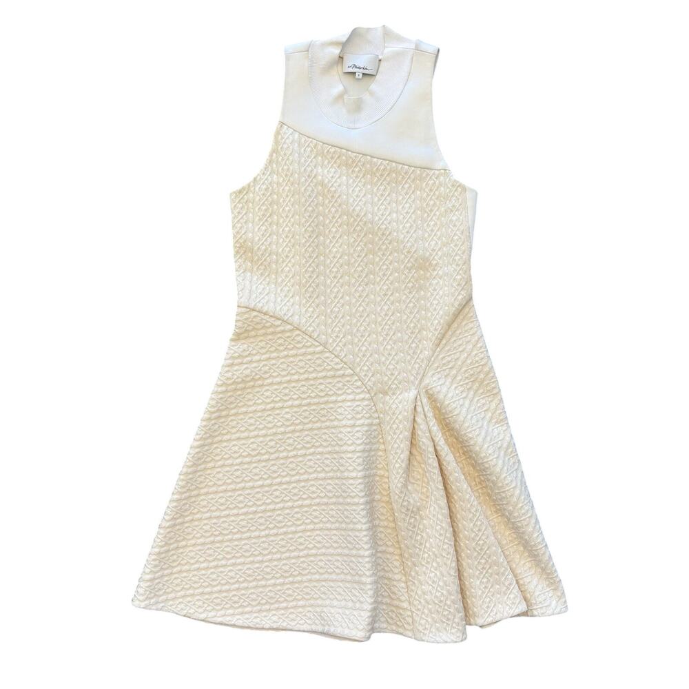 3:1 Philip Lim Size Small Sleeveless White Cream Dress